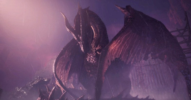 Fatalis - Monster Hunter World. Un dragón ancestral que arrasa con todo. Fatalis exige estrategia, preparación.