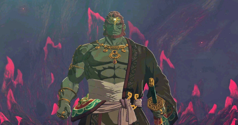 Ganondorf - The Legend of Zelda: Tears of the Kingdom. El Rey Gerudo regresa con nuevos ataques mortales, incluyendo su temible versión Dragón Demonio.